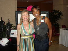 Michelle Wright with Hilary Barbour